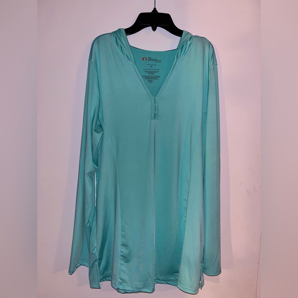 Sun protected 1/2 zip Suntee Womens XL